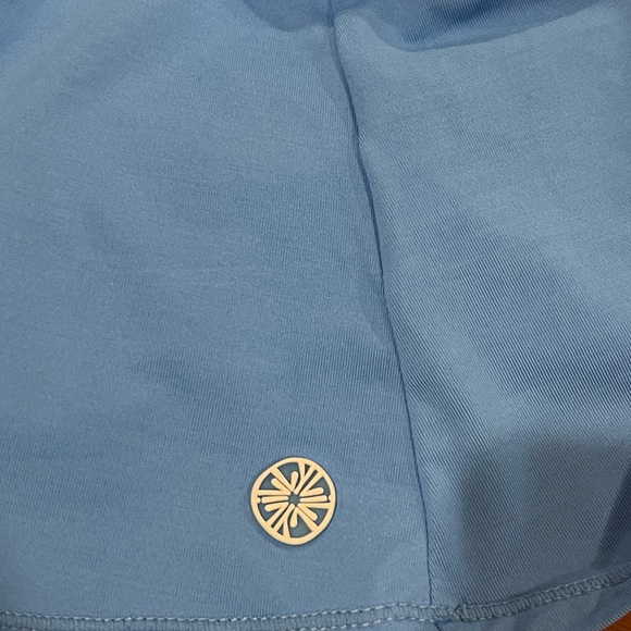 Lilly Pulitzer luxletic blue razor back tank top size Medium - Picture 3 of 6